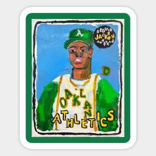 Reggie Jackson Sticker